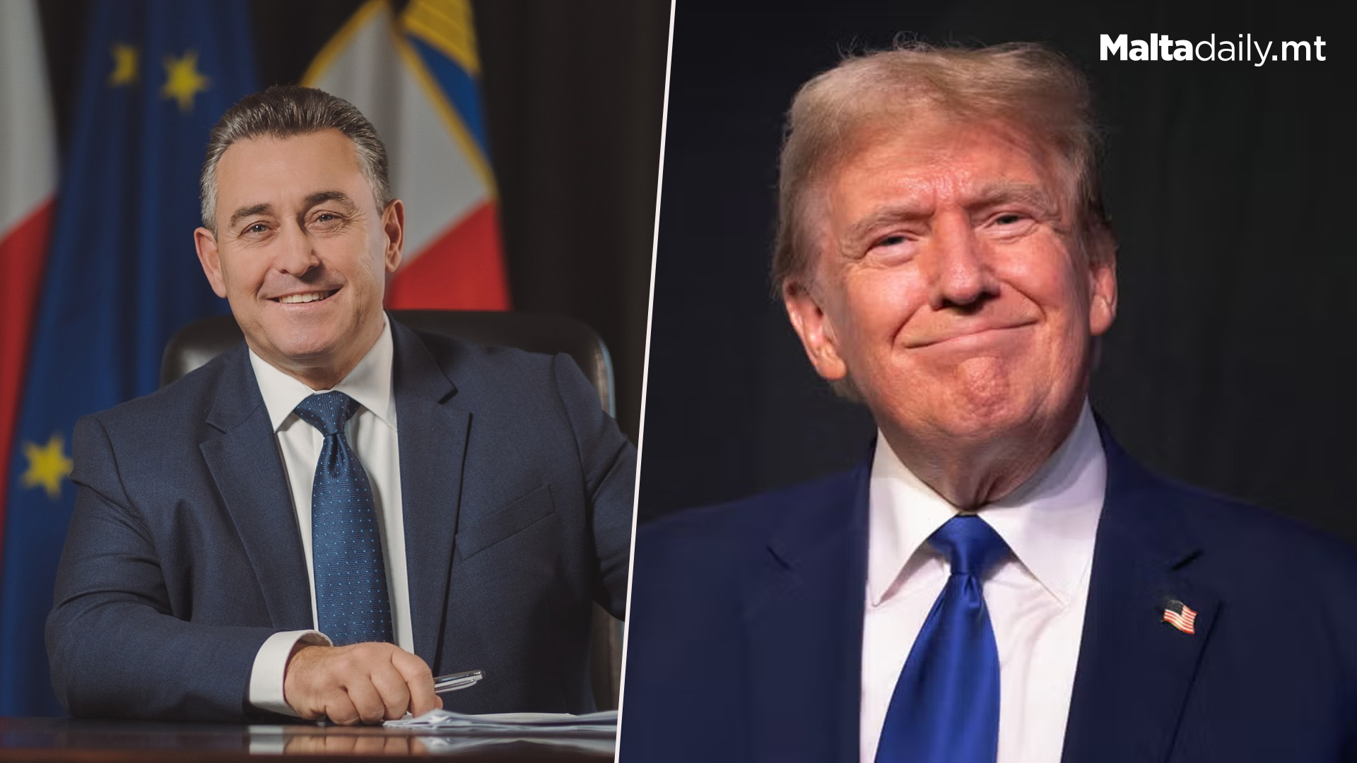 PN Leader Bernard Grech Congratulates Trump