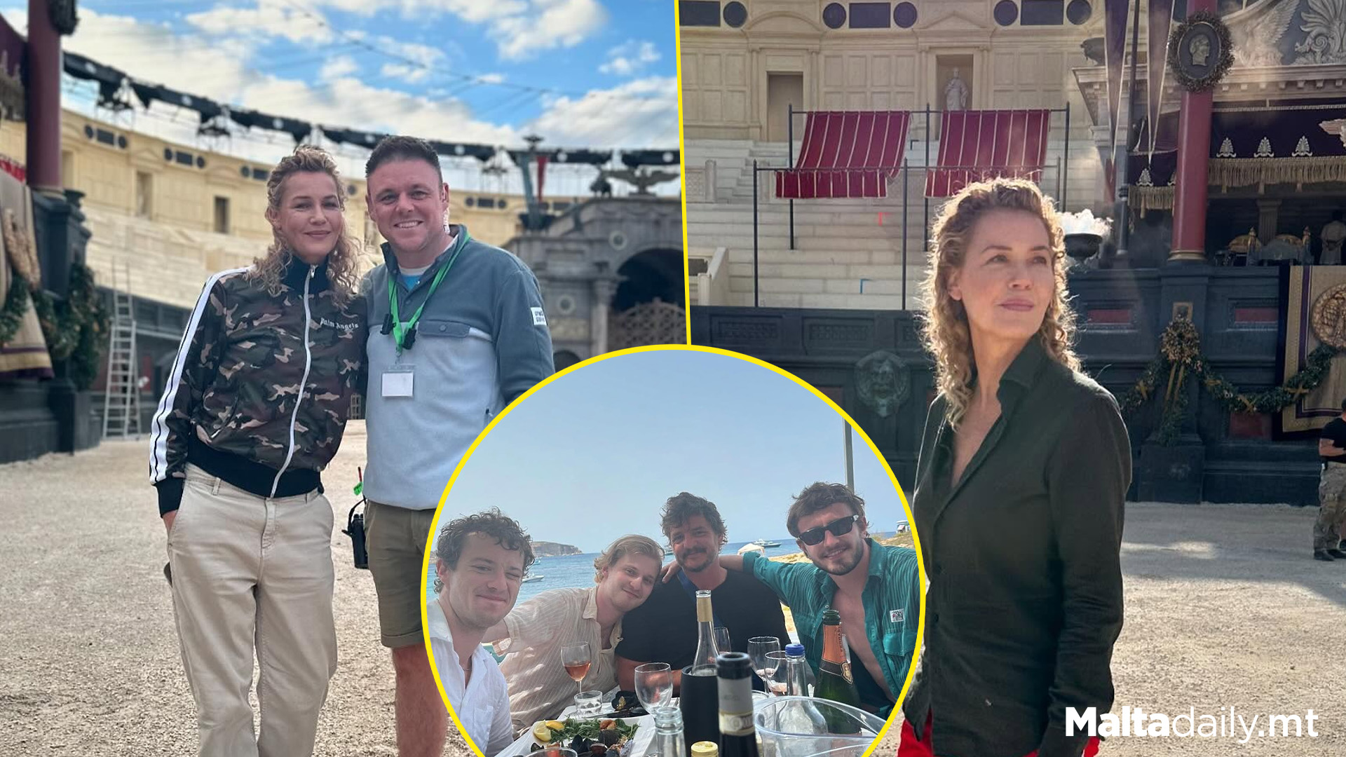 Connie Nielsen Shares Photos From Her Time In Malta