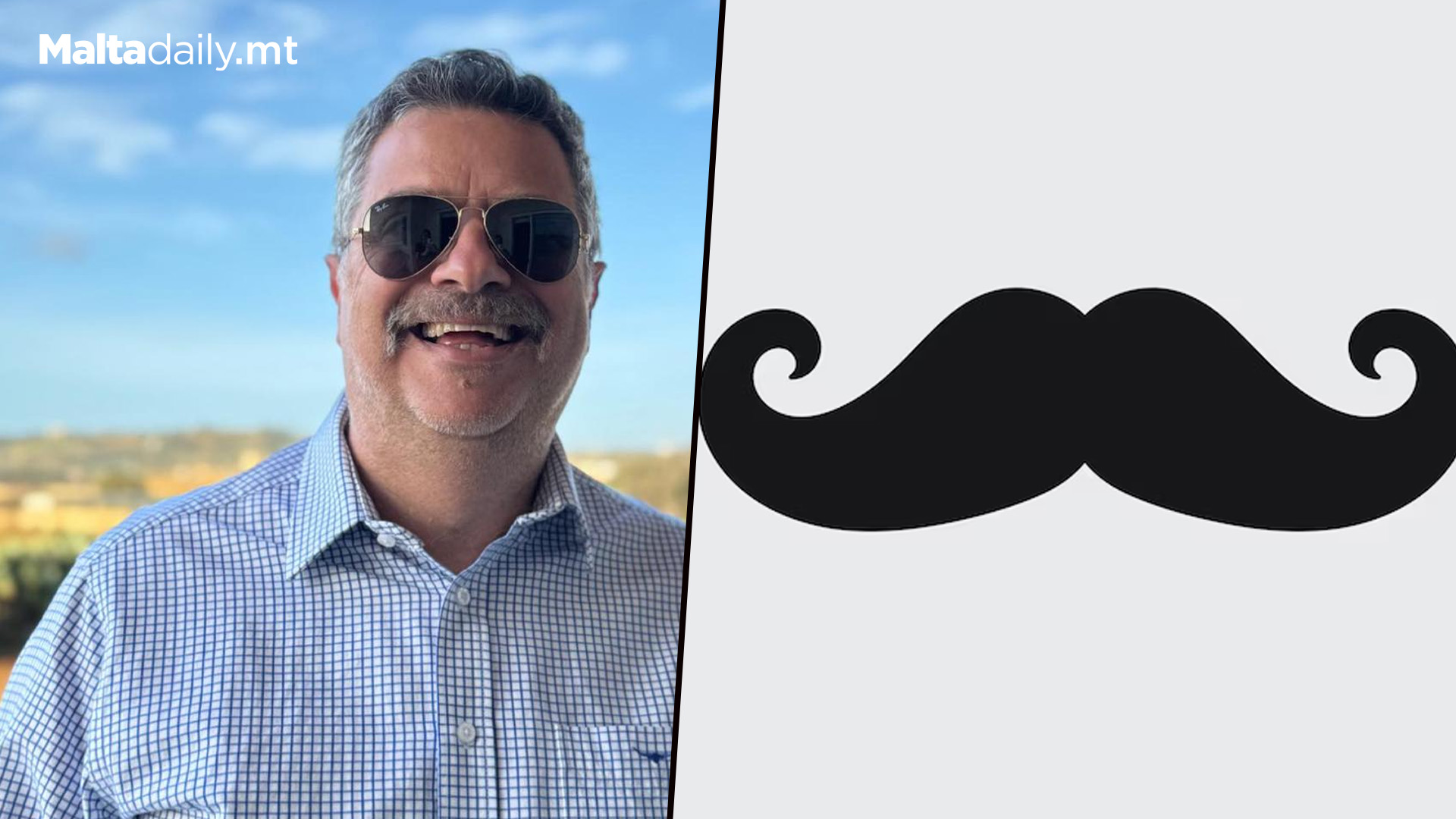 Adrian Delia On Raising Cancer Awareness With Moustache Look