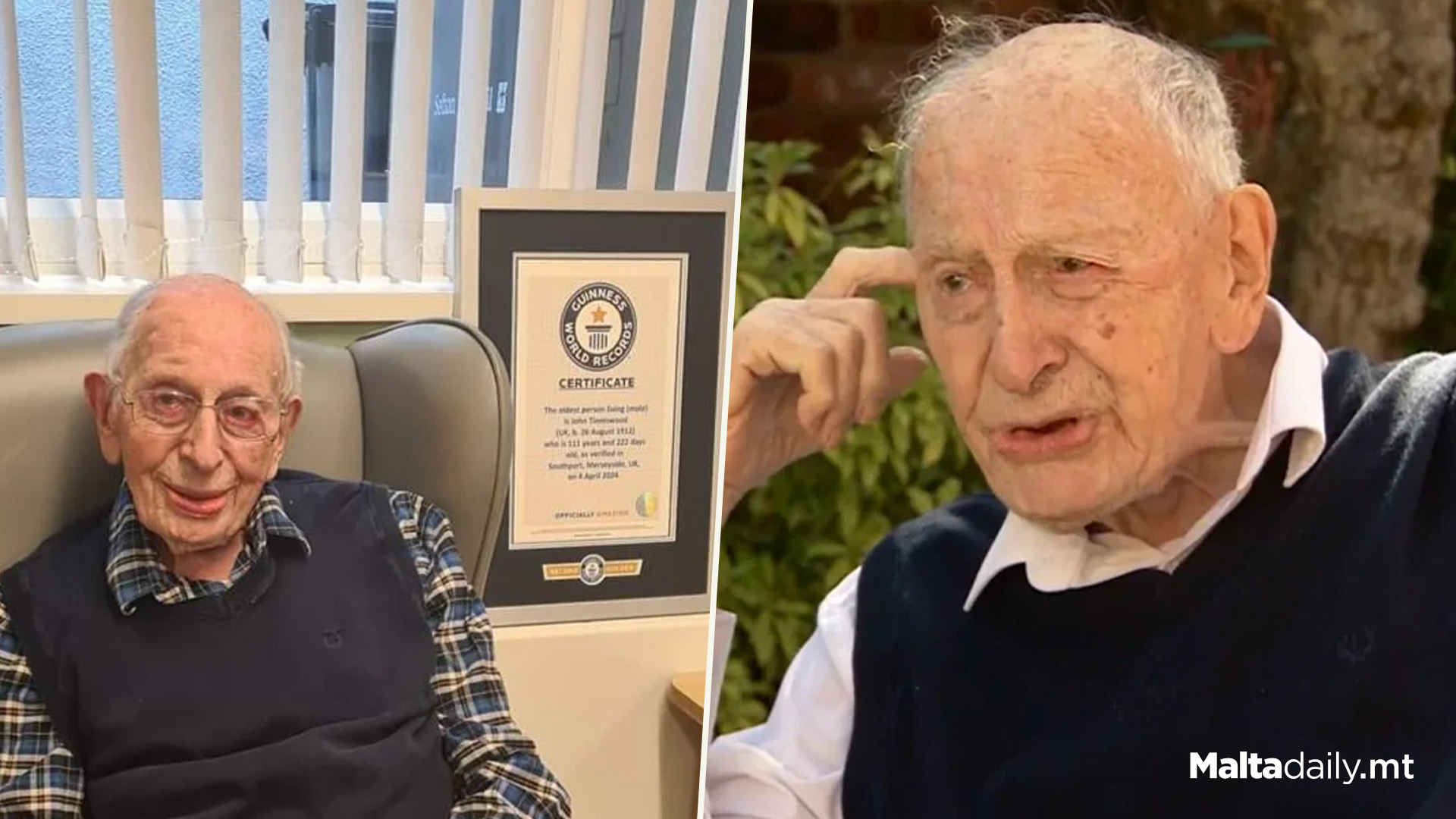 World’s Oldest Man Passes Away Aged 112