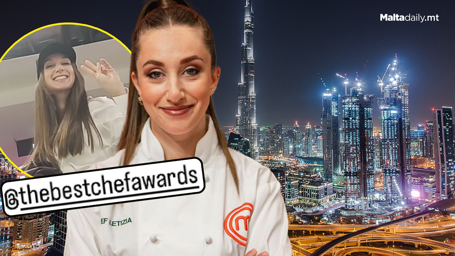 Master Chef Malta's Letizia In Dubai For Best Chef Awards 2024