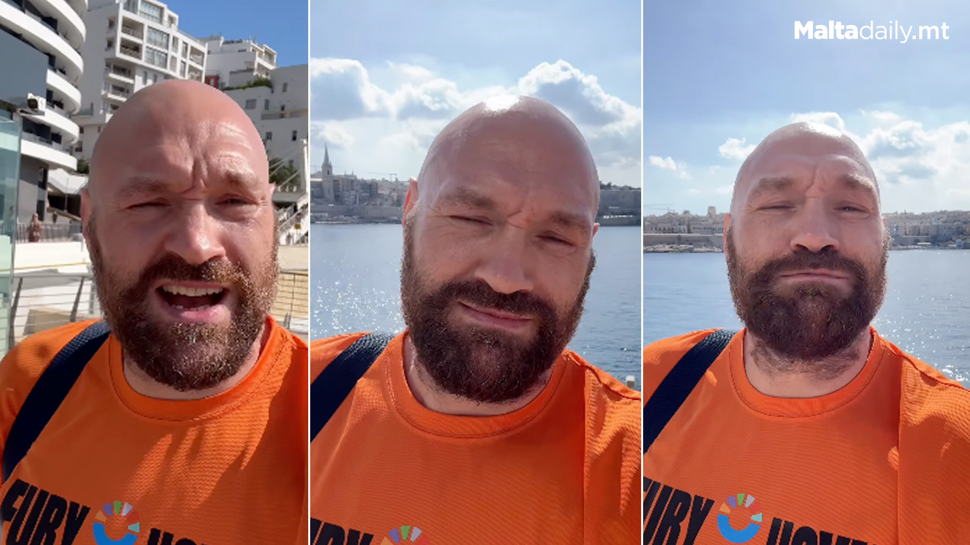 'Ejja Ha Mmorru': Tyson Fury In Malta