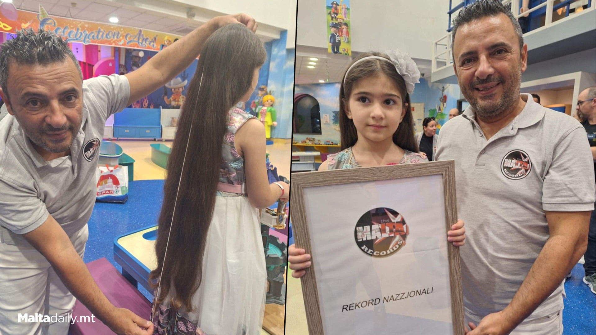 Local Record Set For Youngest Girl With Longest Hair