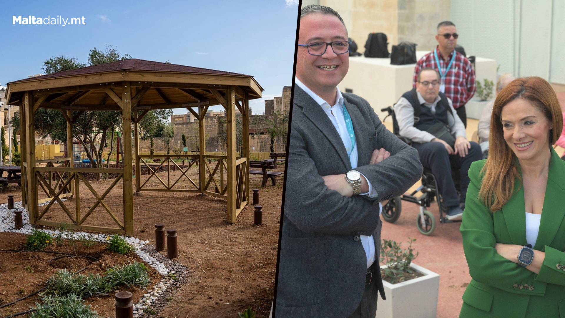 New Garden Offering A Space For Hospice Malta Patients