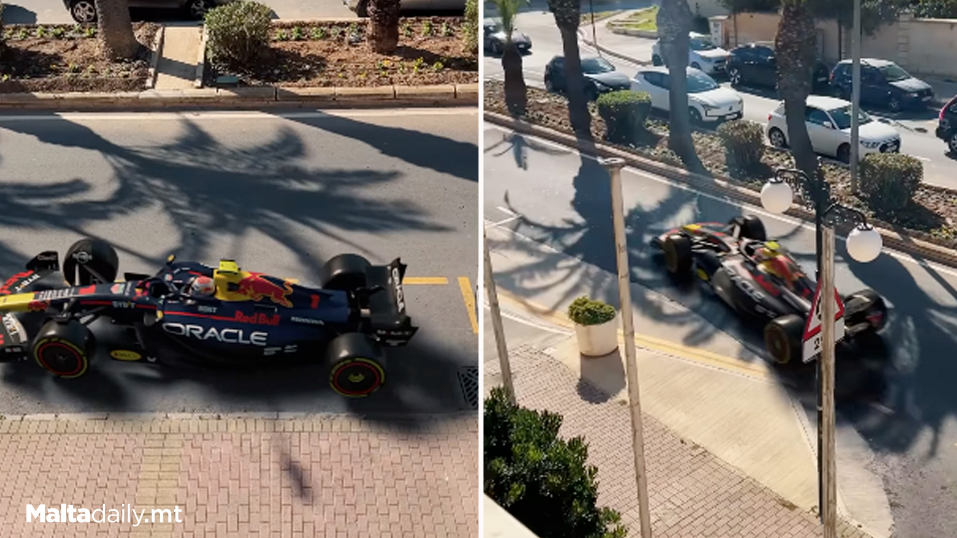 Local Video Creator Imagines F1 Car On Maltese Streets