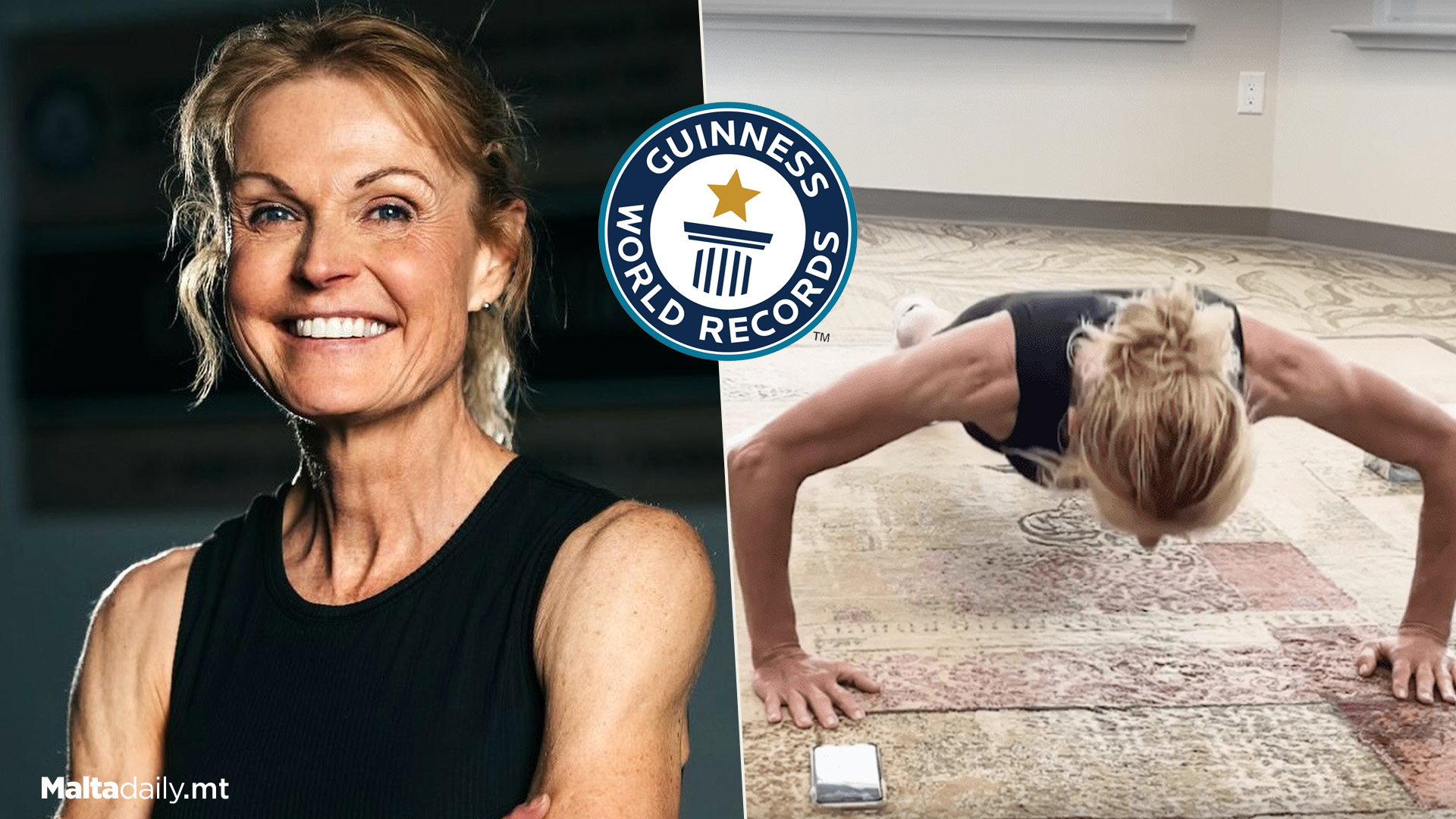 Record For Most Push-Ups By A Woman In One Hour