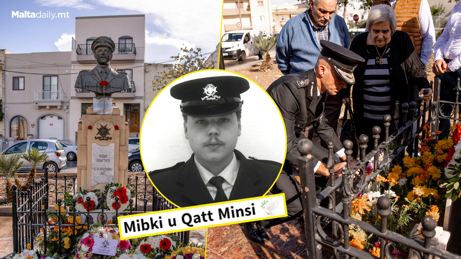 Malta Police Salute Memory Of Late Constable Roger Debattista