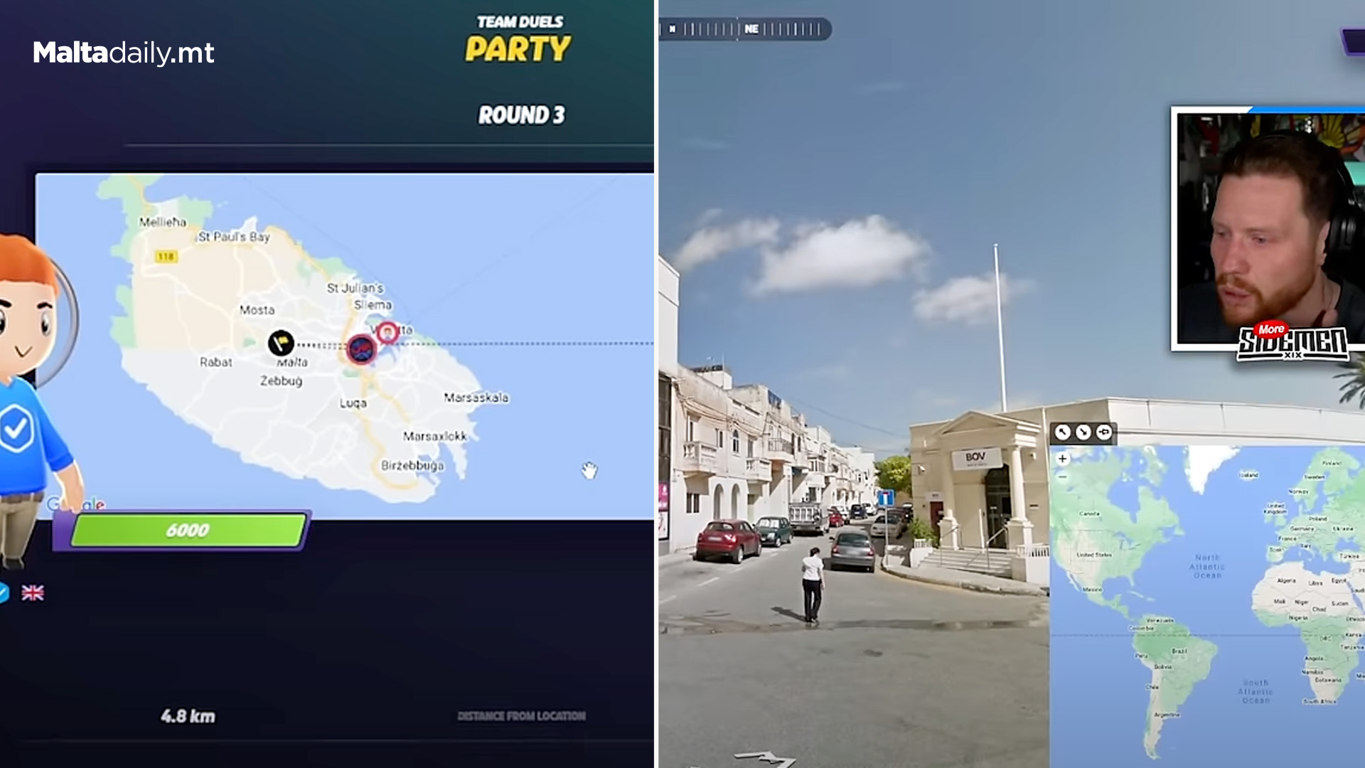 Malta Makes Brief Appearance In Latest Sidemen Video