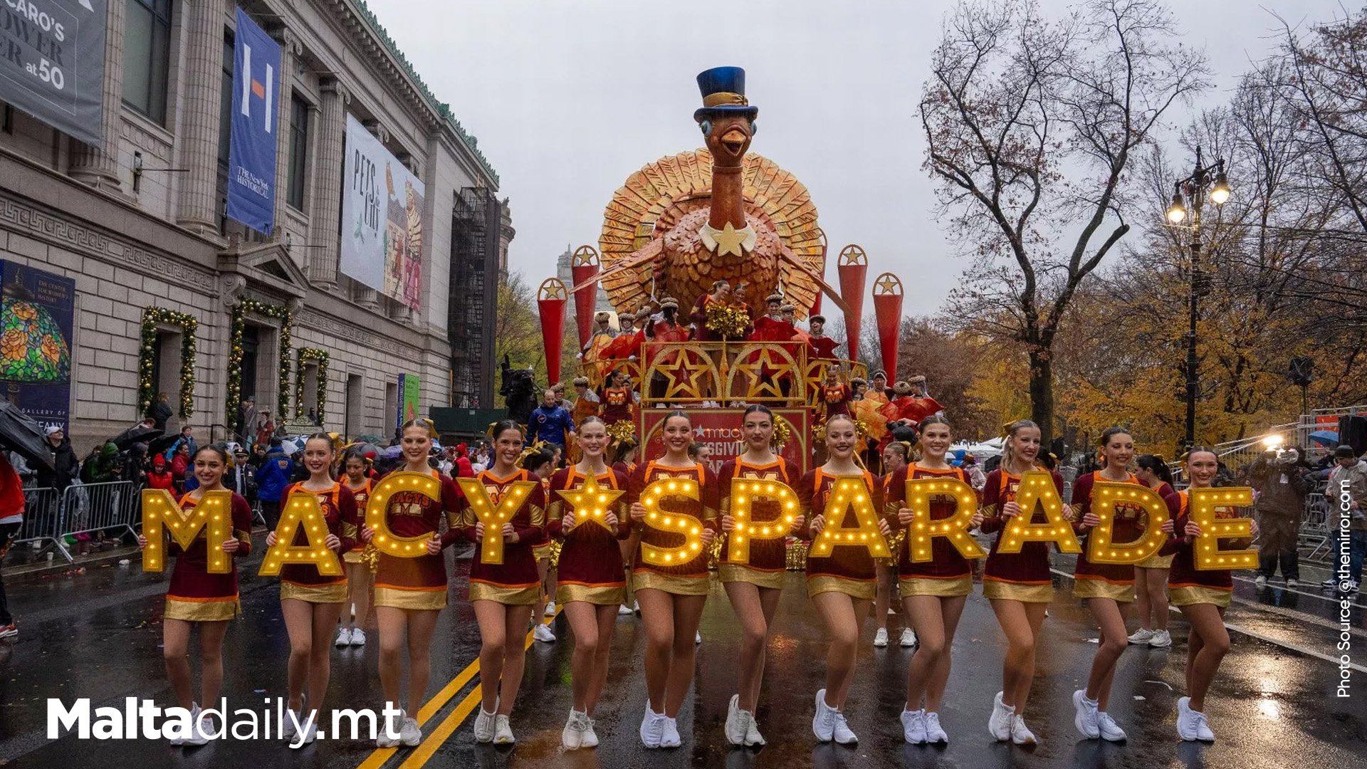 Festive Spirits Shines Through Rain at Macy's Thanksgiving Parade