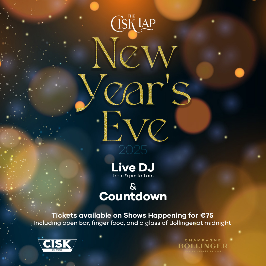 No NYE Plans? Ring In The New Year With Cisk Tap! 🎉