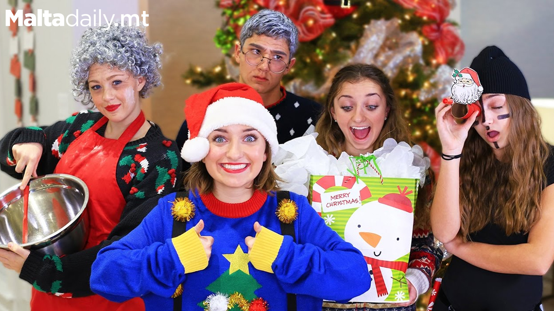 5 types of People During Christmas Time.