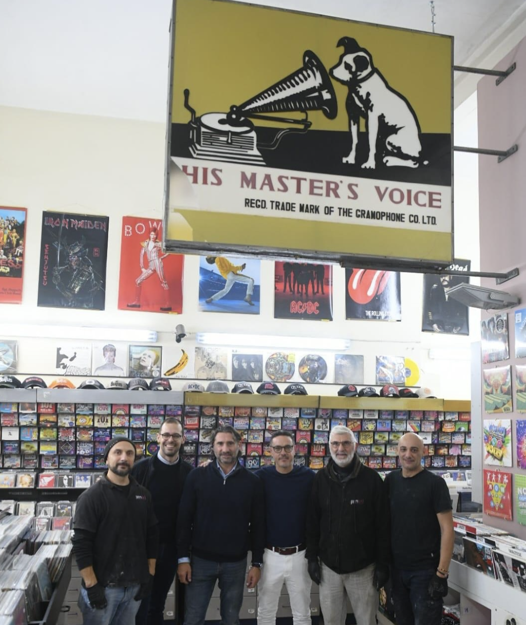 D’Amato Records Welcomes HMV Sign Home Following Restoration