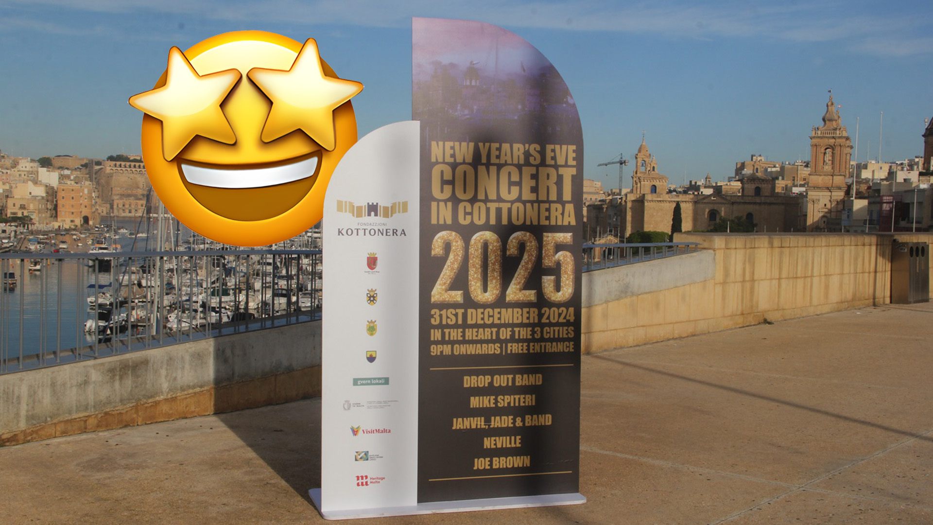 Witness the Beauty of The Three Cities at Cottonera New Year's Eve!