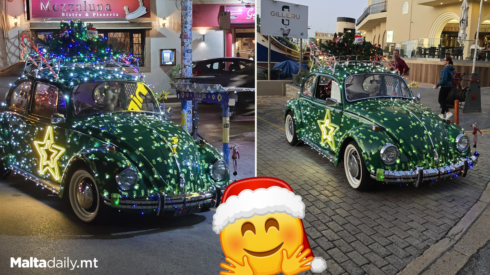 Local Decorates & Drives 'Christmas Bug'