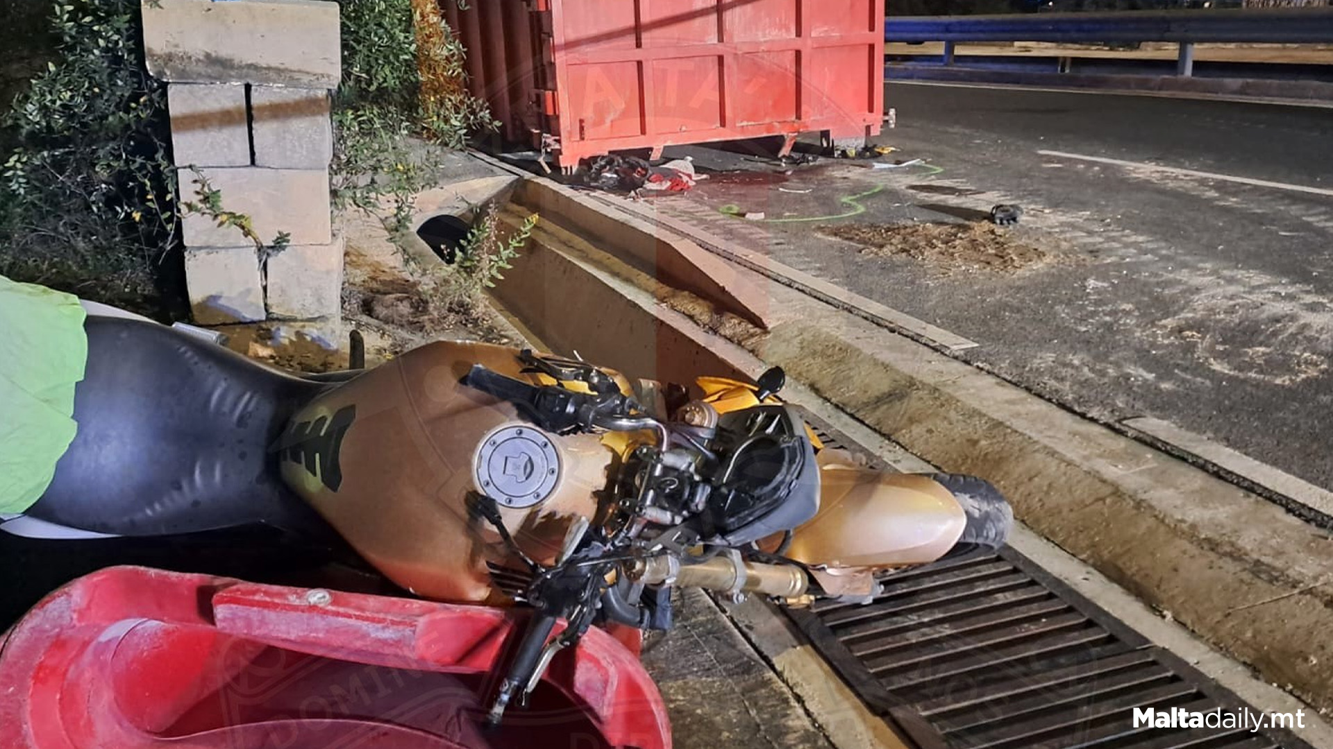 54 Year Old Man At Risk Of Dying After Motorcycle Crash