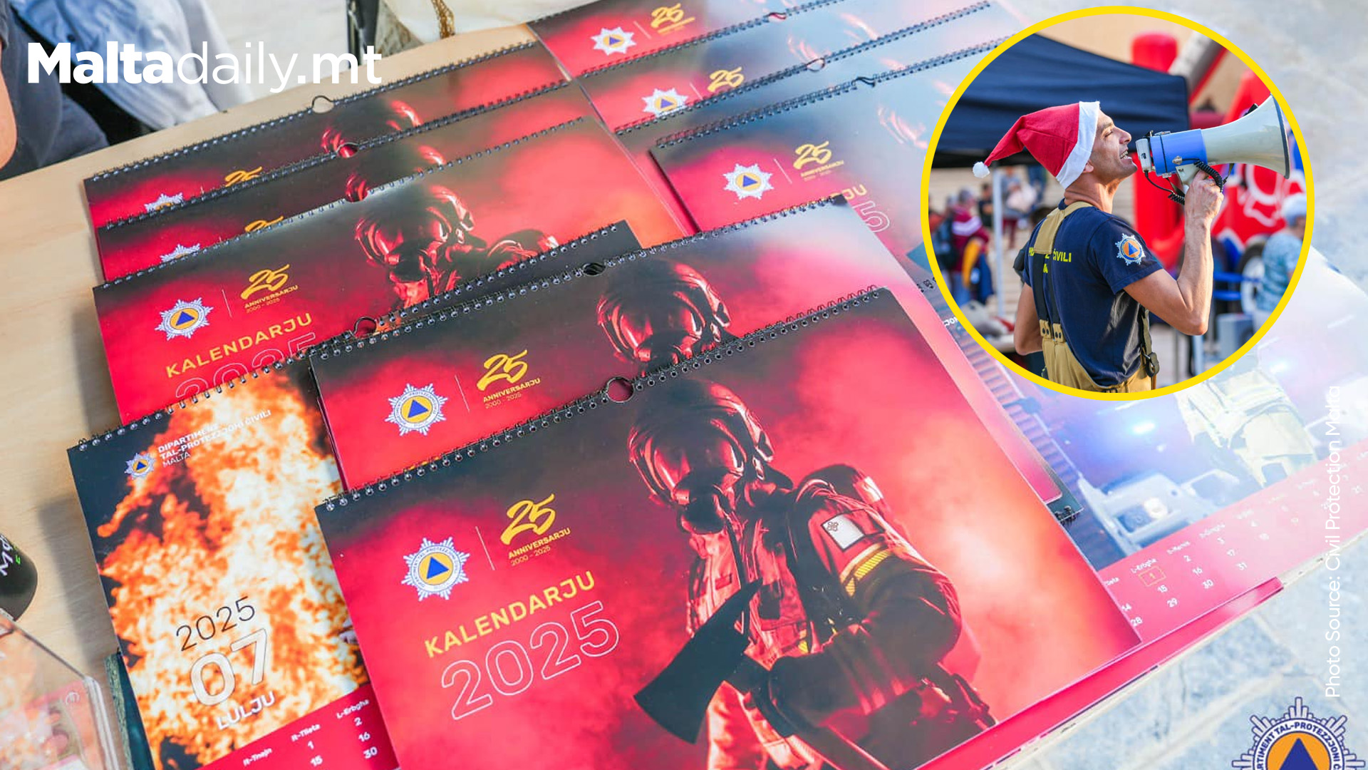 Maltese Firefighters Sells Sexy Calendars And Hold Activities For L-Istrina