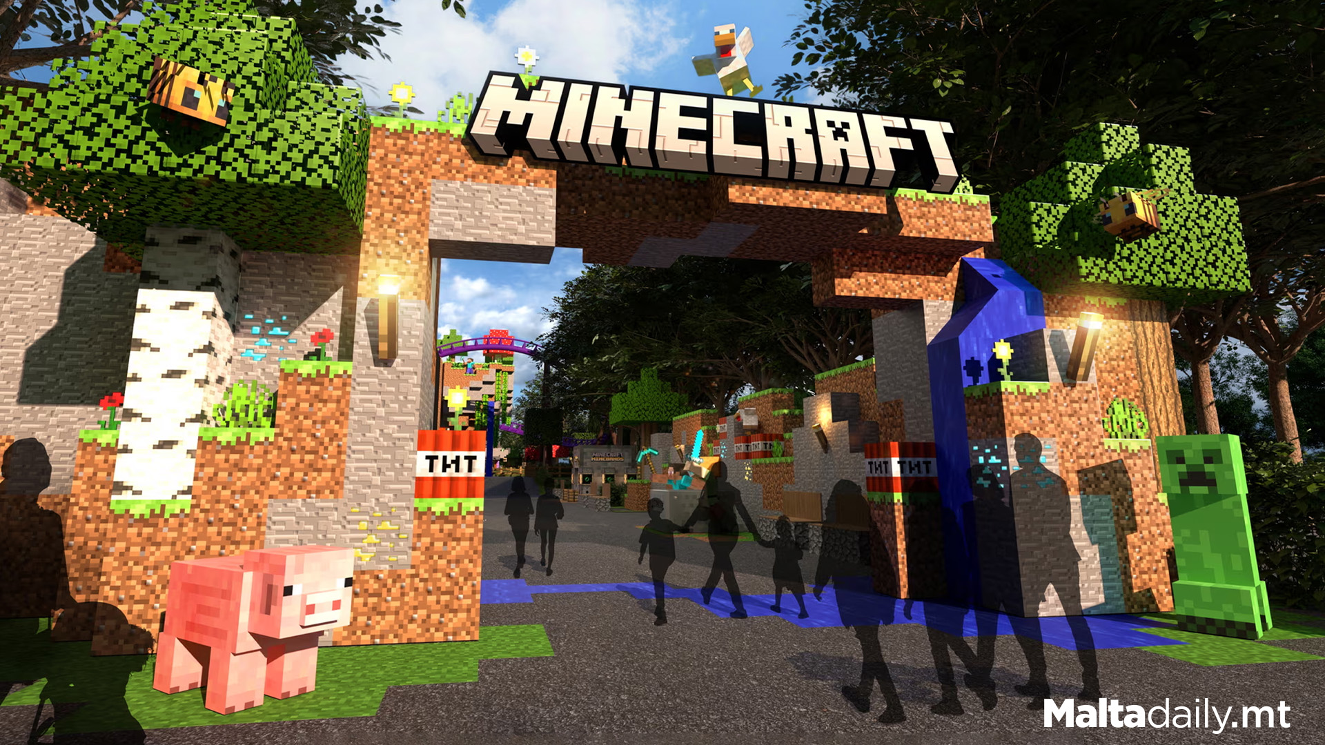 You May Soon Be Able To Visit A Minecraft Theme Park