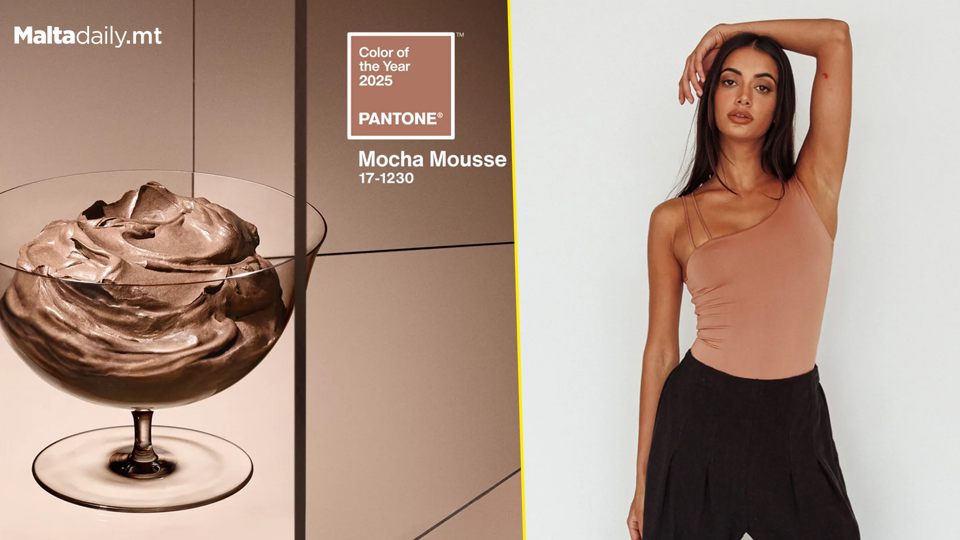 Mocha Mousse Is Pantone's Colour Of The Year