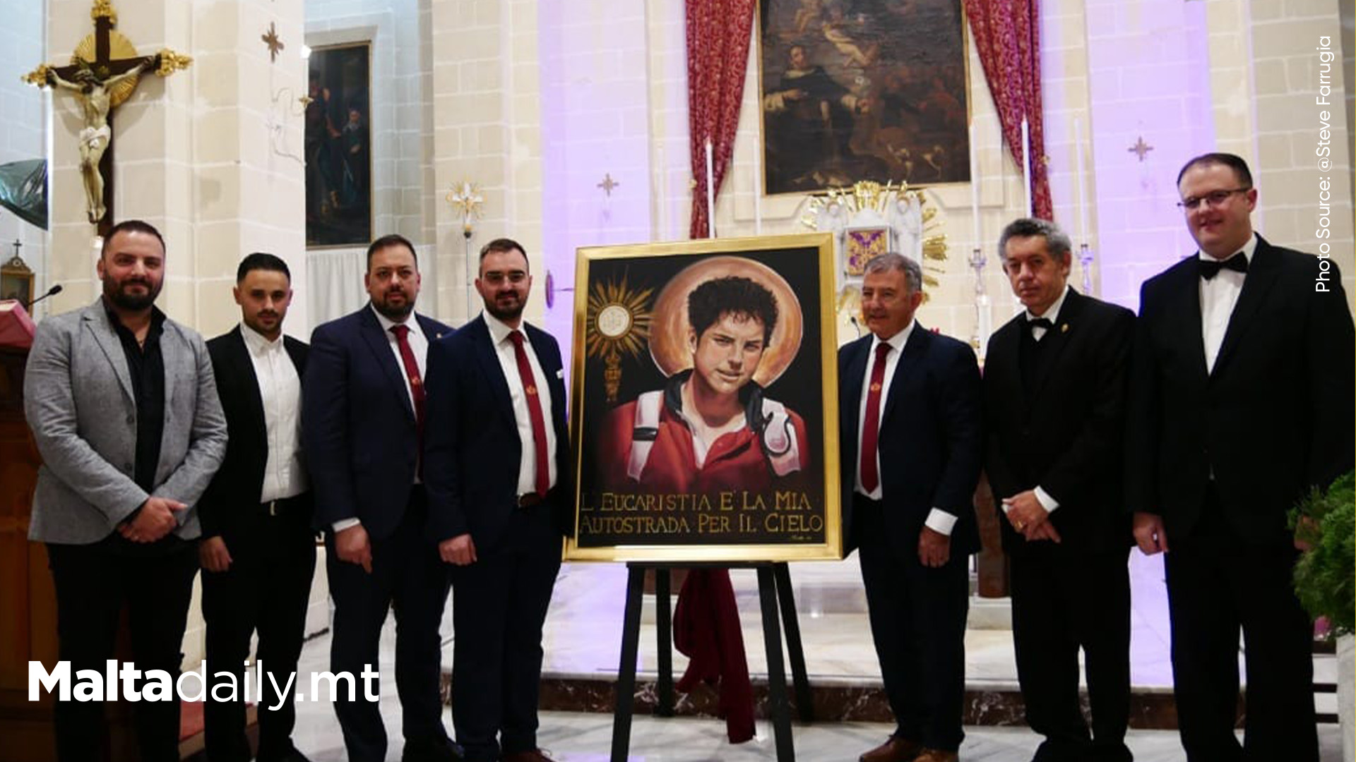 God’s Influencer Honoured: Blessed Carlo Acutis Painting Unveiled in Bubaqra