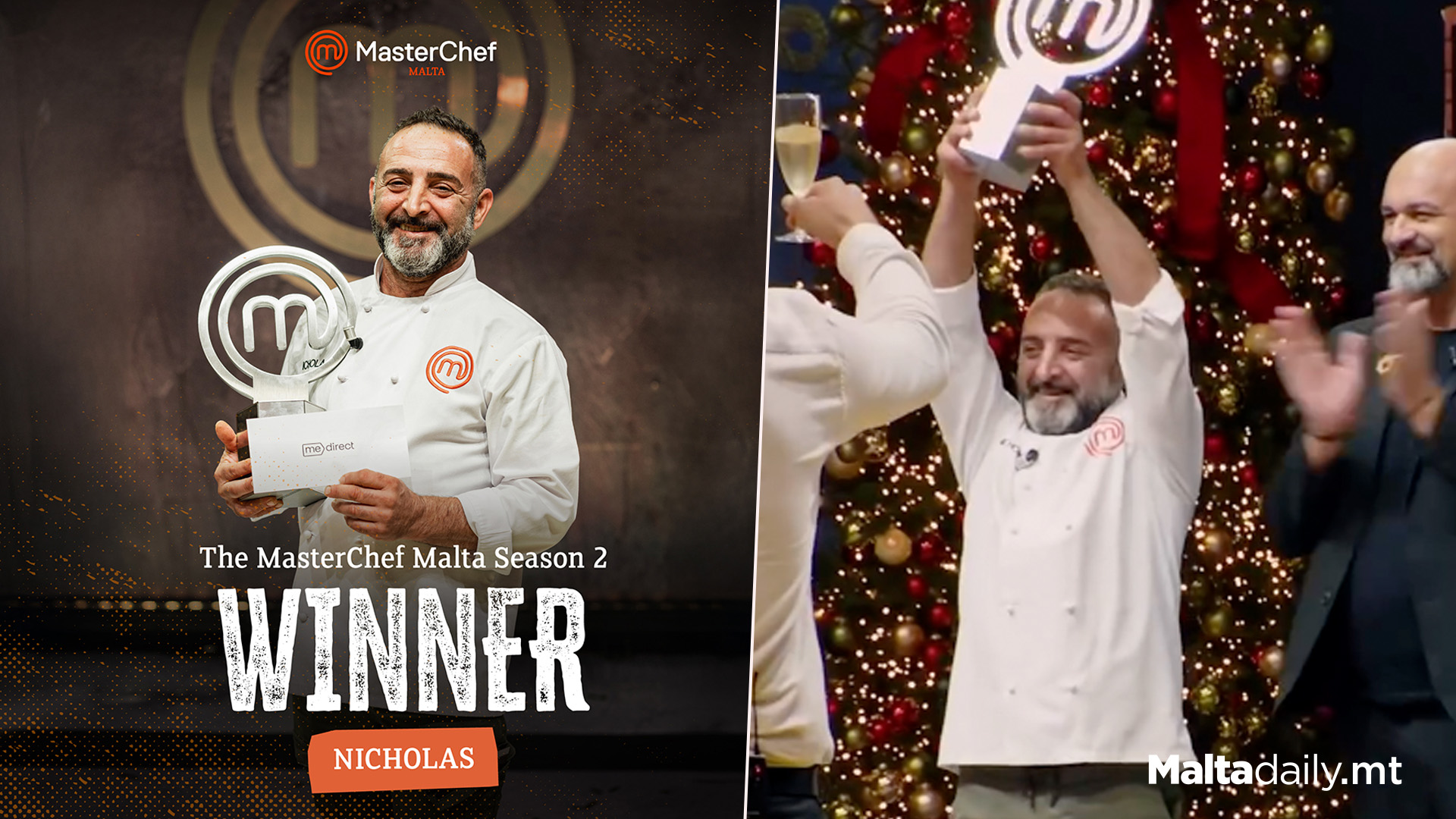 Watch: Nicholas Wins Master Chef Malta Season 2