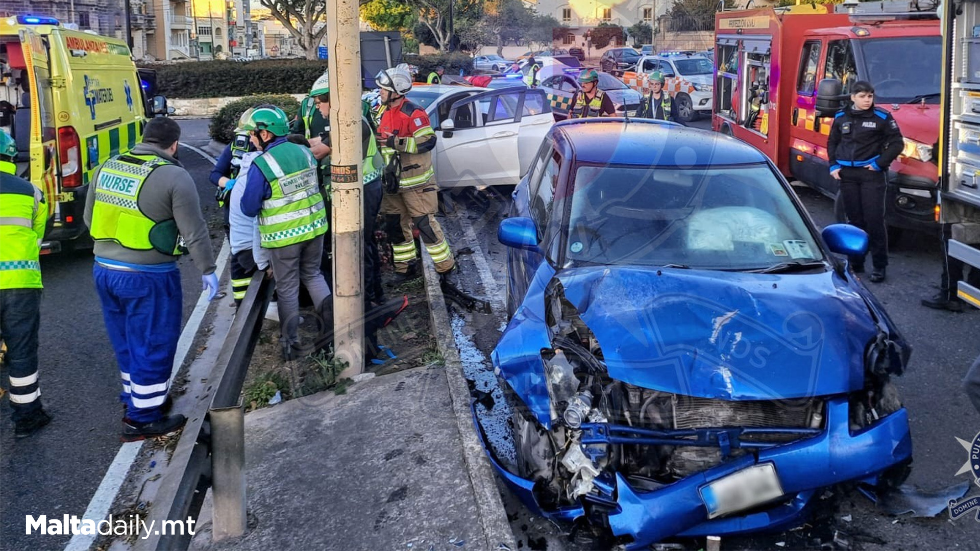 2 Grievously Injured After Birkirkara Car Crash