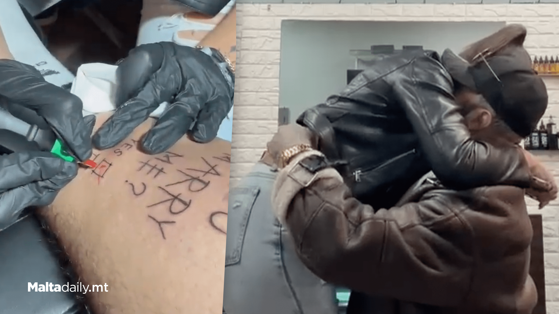 Ink Love Story: Maltese Tattoo Artist Proposes in the Most Unique Way!