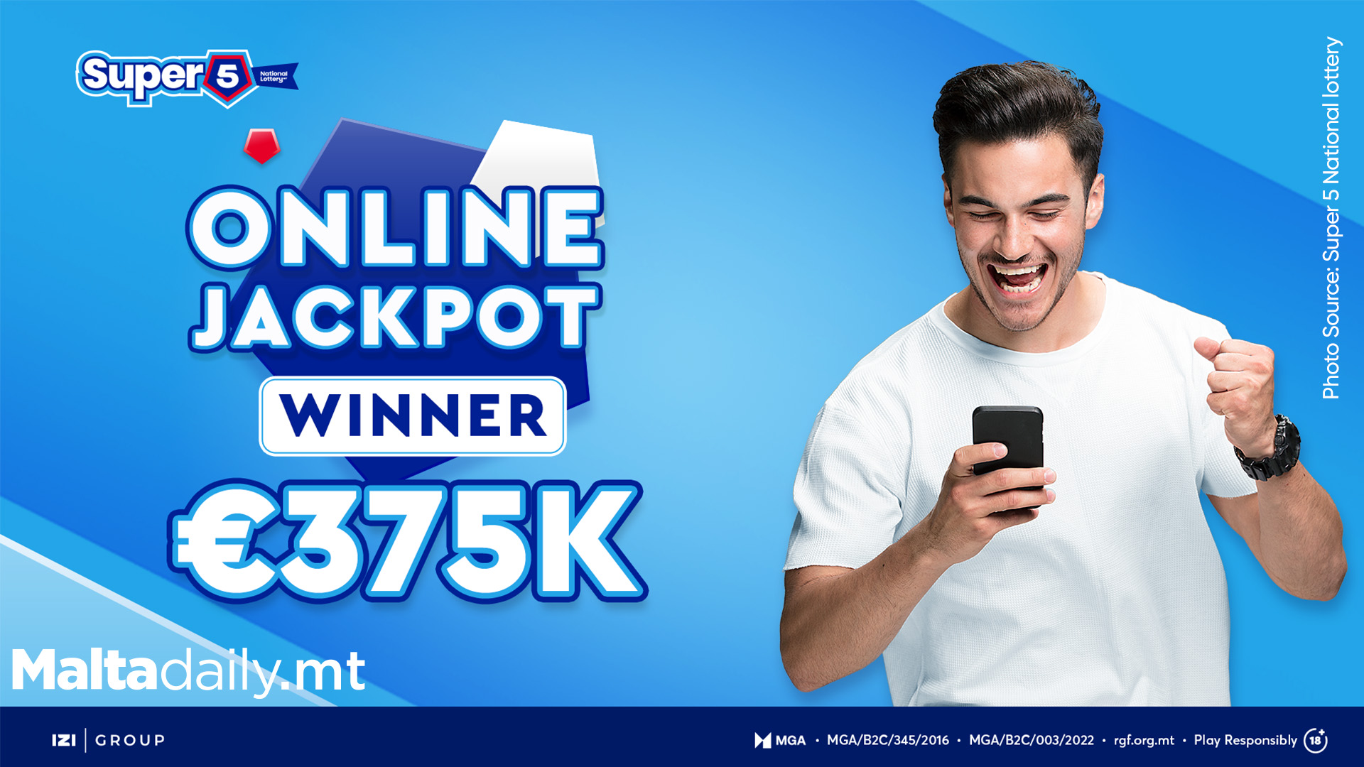 The 9th Super5 Jackpot of the Year is won with a Quick Pick Ticket Just After Christmas.